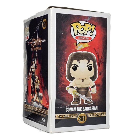 Funko POP! Conan the Barbarian Masked #381 PX Previews Exclusive DAMAGED BOX - Picture 6 of 10